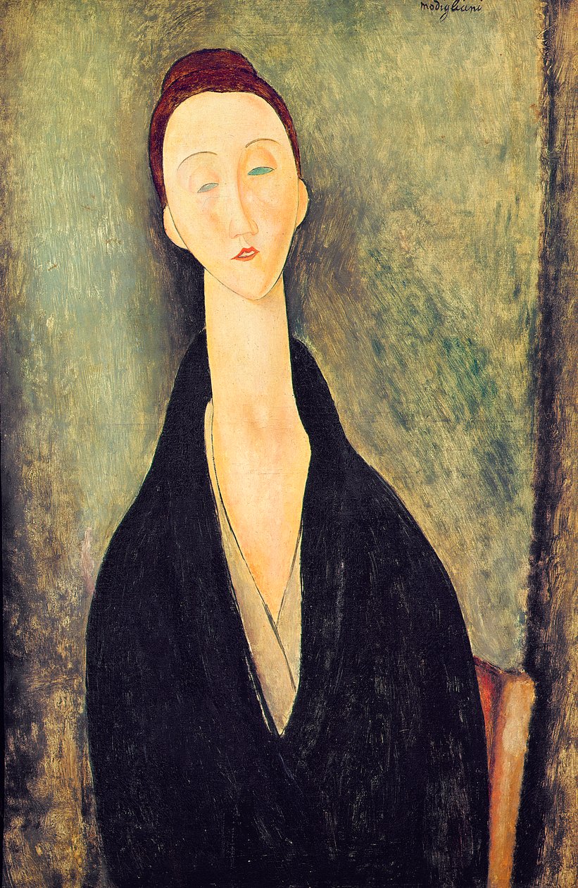 Madam Hanka Zborowska, 1918 by Amedeo Modigliani
