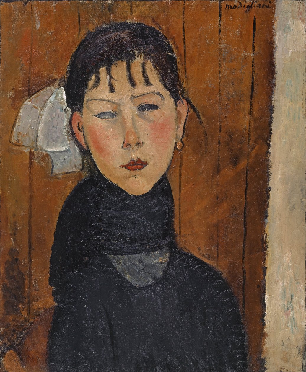 Marie (Marie, Halkın Kızı), 1918 by Amedeo Modigliani