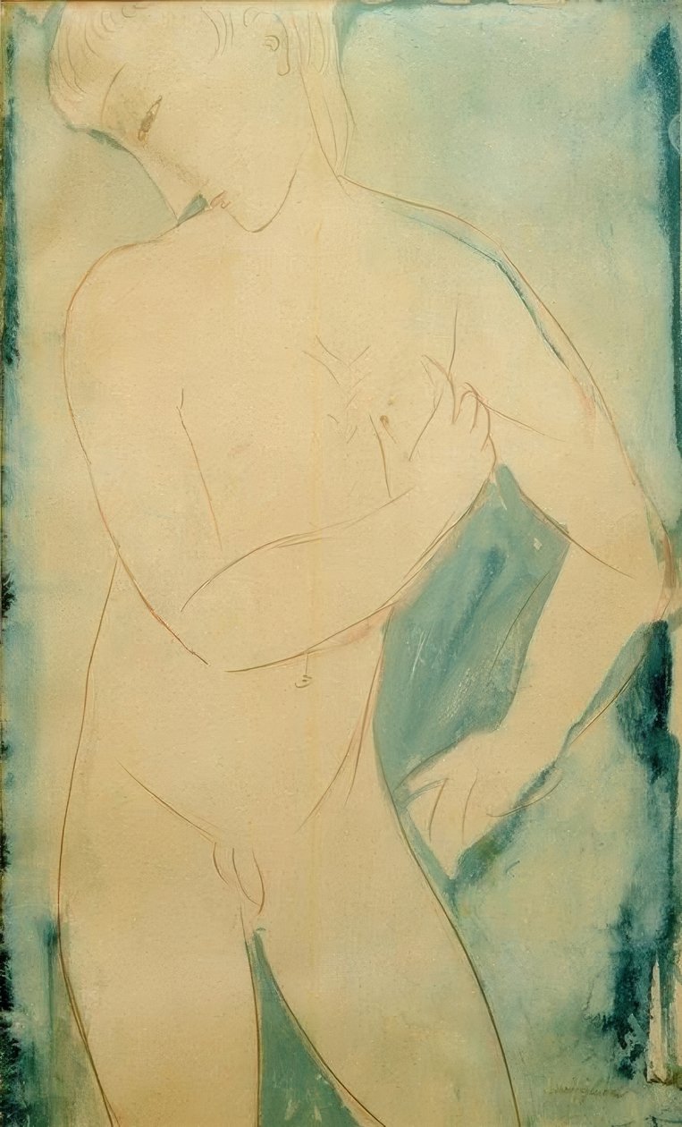 çıplak çocuk by Amedeo Modigliani