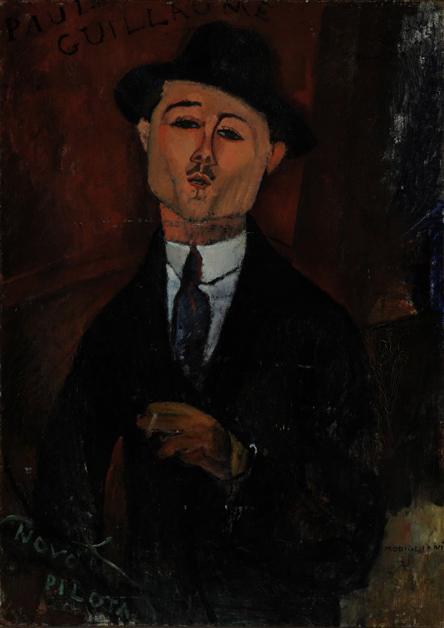 Paul Guillaume, Yeni Pilot by Amedeo Modigliani