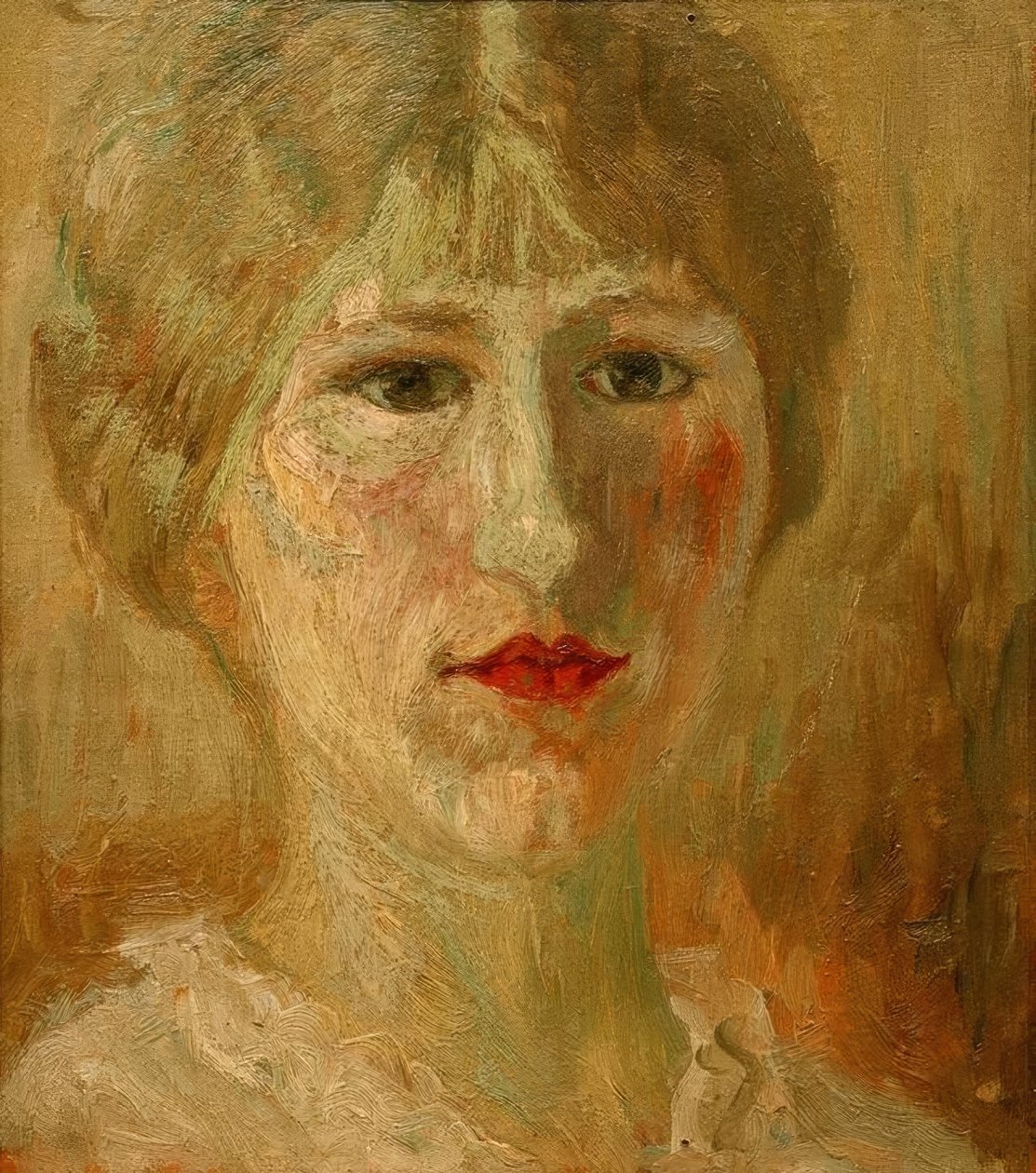 bir kadın portresi by Amedeo Modigliani