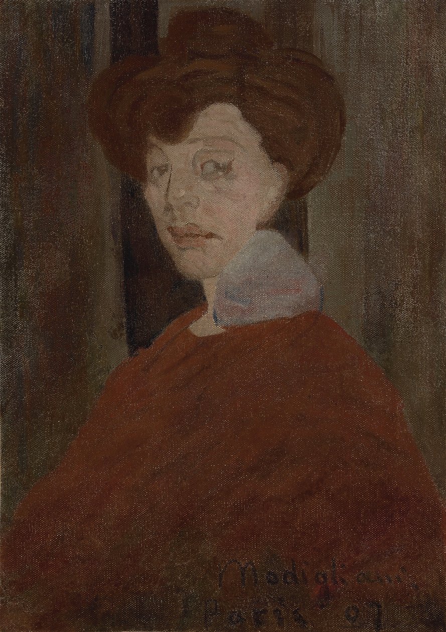 Bir Kadının Portresi, 1907 by Amedeo Modigliani