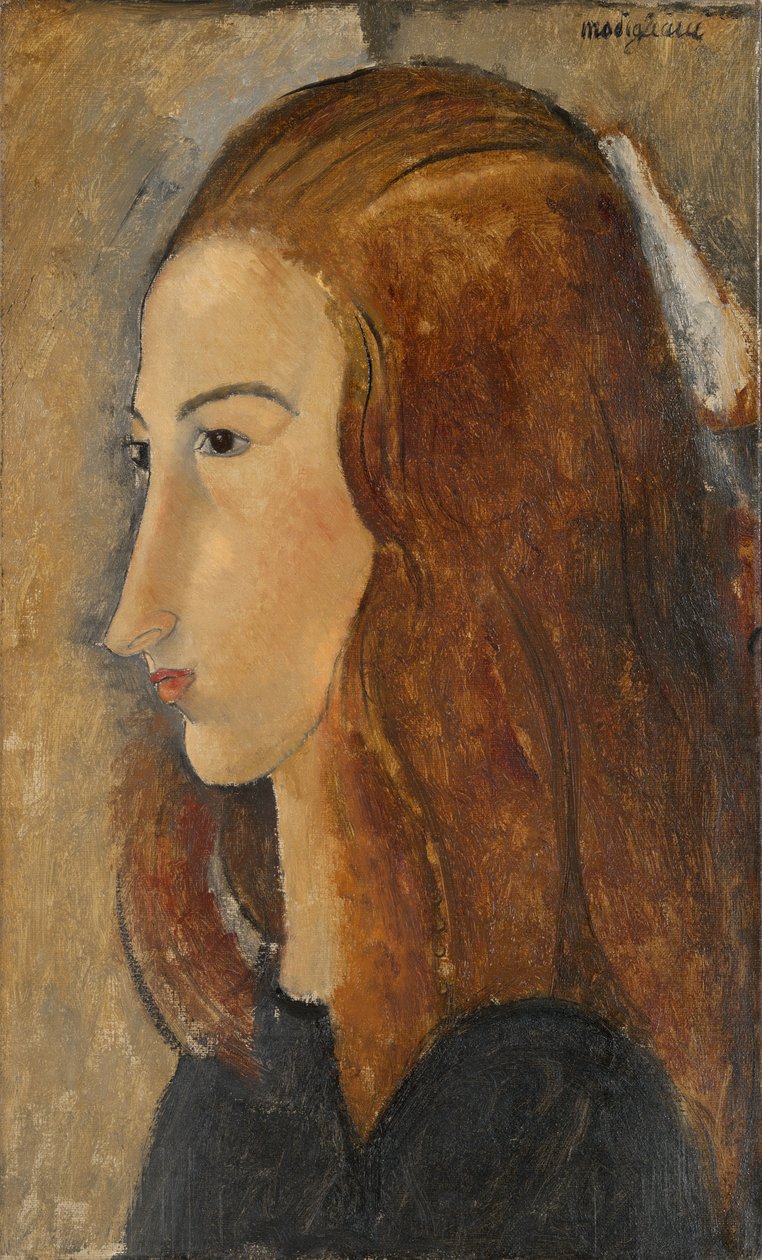 Genç Bir Kadının Portresi, 1918 by Amedeo Modigliani