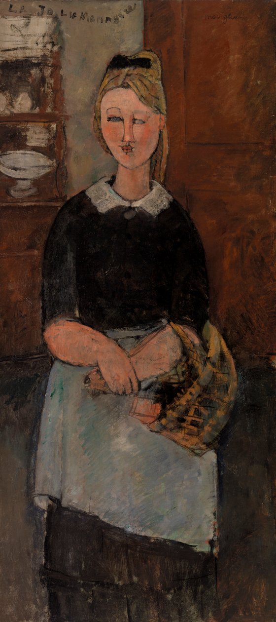 Güzel Ev Hanımı (La Jolie ménagère) by Amedeo Modigliani