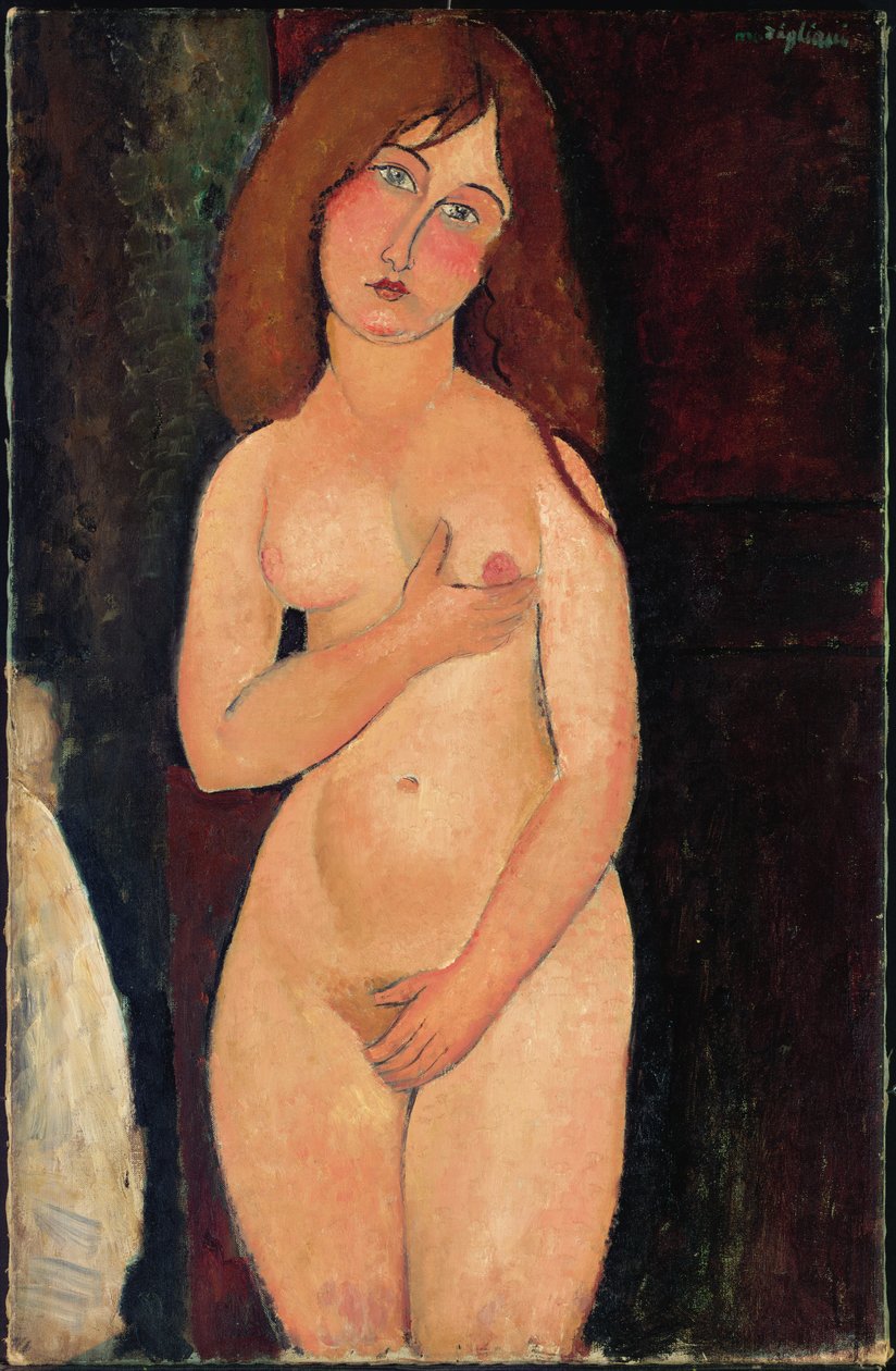 Venüs veya Ayakta Çıplak veya Çıplak Medici; Venüs by Amedeo Modigliani