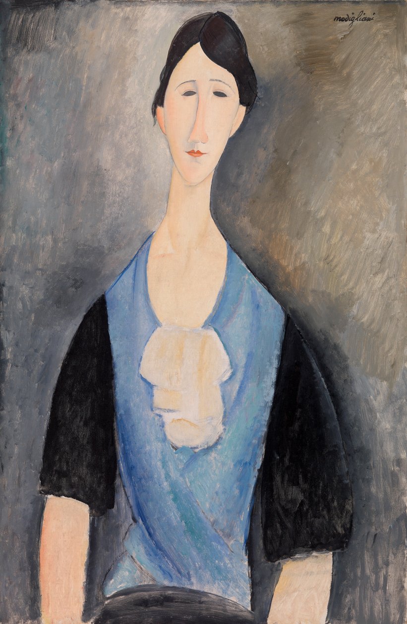 Mavili Kadın by Amedeo Modigliani