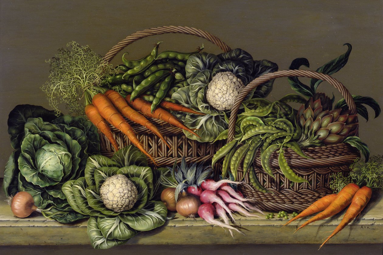 Sebze ve Turp Sepeti, 1995 by Amelia Kleiser