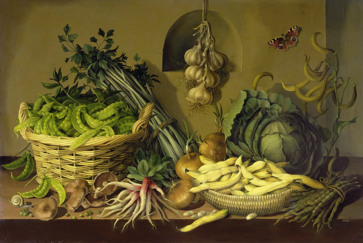 Lahana, Bezelye ve Fasulye, 1998 by Amelia Kleiser
