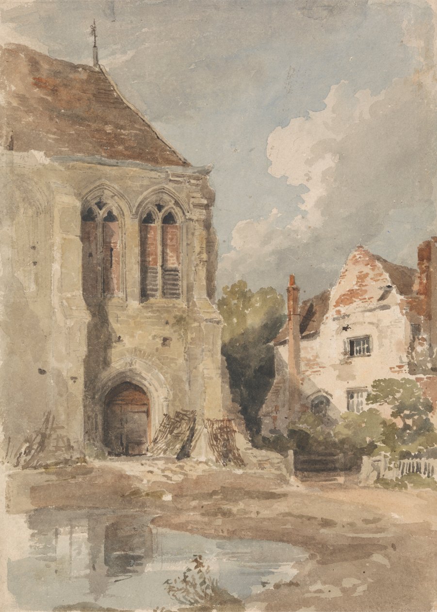 Eski Kilise ve Ev by Amelia Long