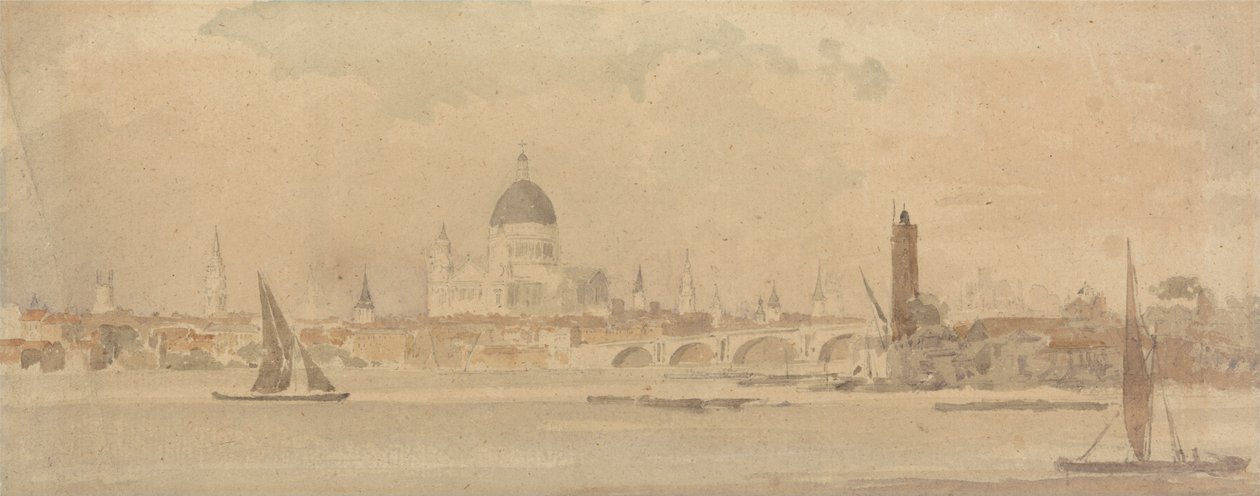 St. Paul's ve Blackfriars Köprüsü by Amelia Long