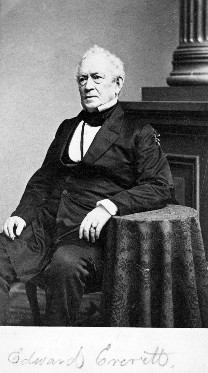 Edward Everett, c.1860-65 by American Photographer