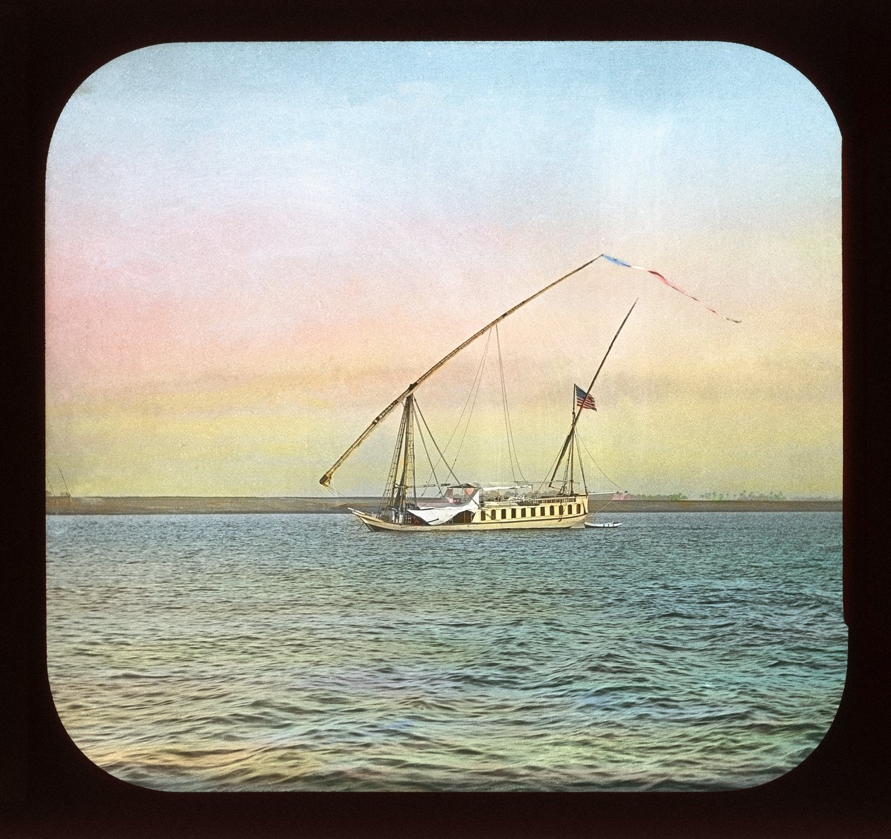 Mısır - Amerikalı turistlerin dhahabiyeh, Luksor (fener kaydırağı) by American Photographer