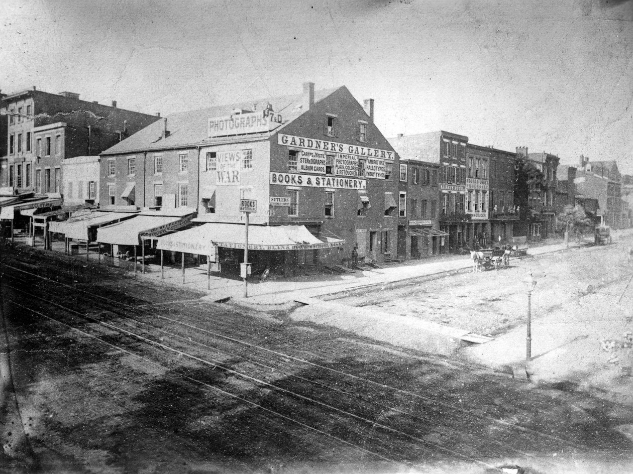 Gardners Galerisi, Washington DC, 1863