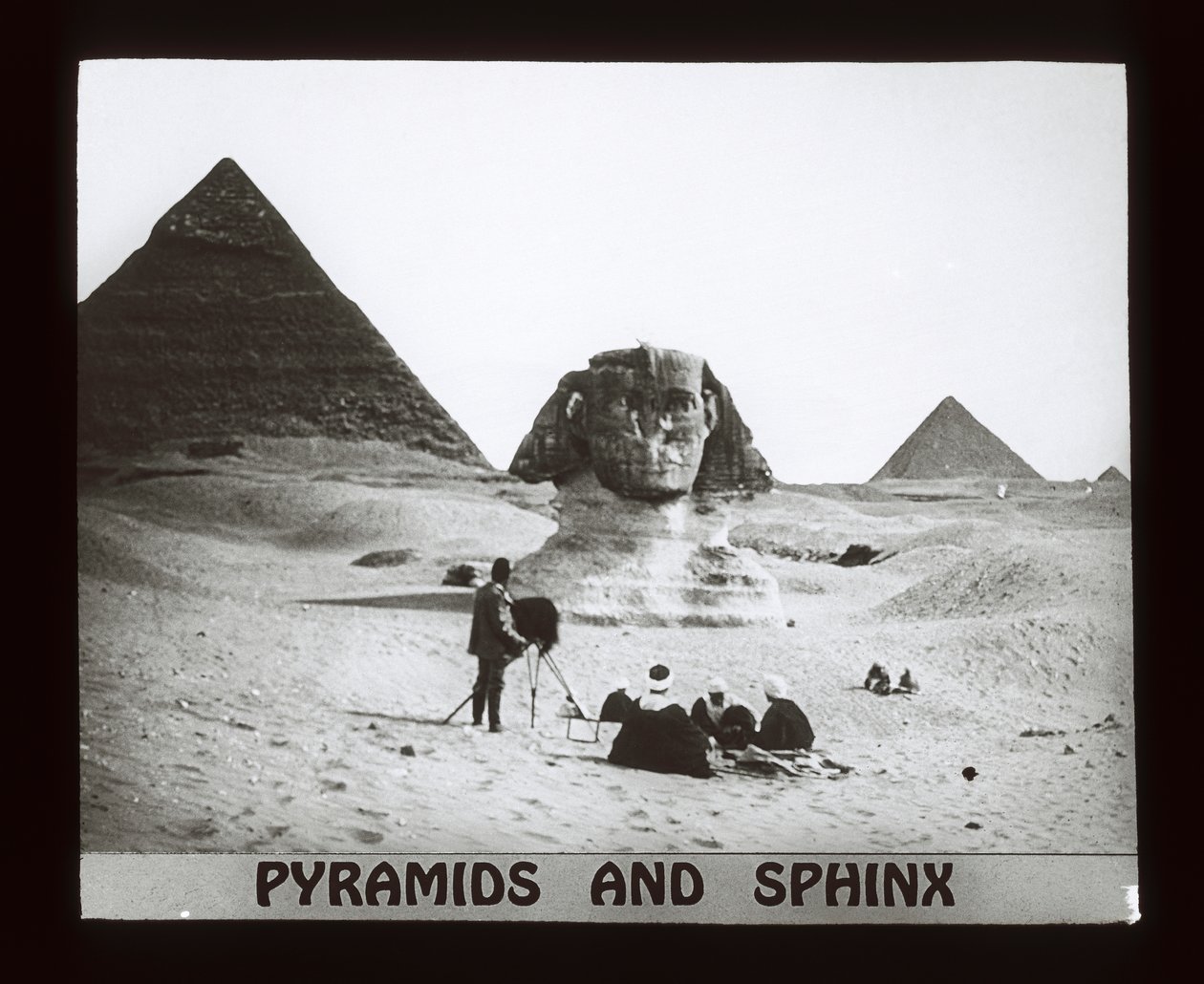 Gize - Piramitler ve Sfenks (fener kaydırağı) by American Photographer