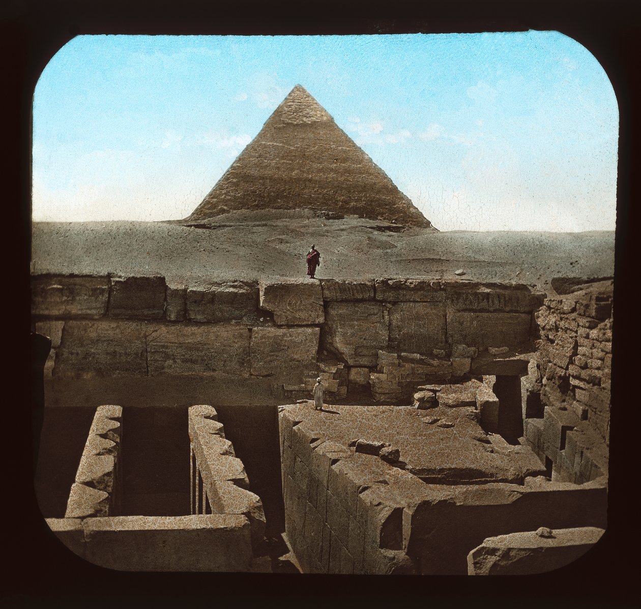 Gizeh - Kefren Piramidi (fener kaydırağı) by American Photographer