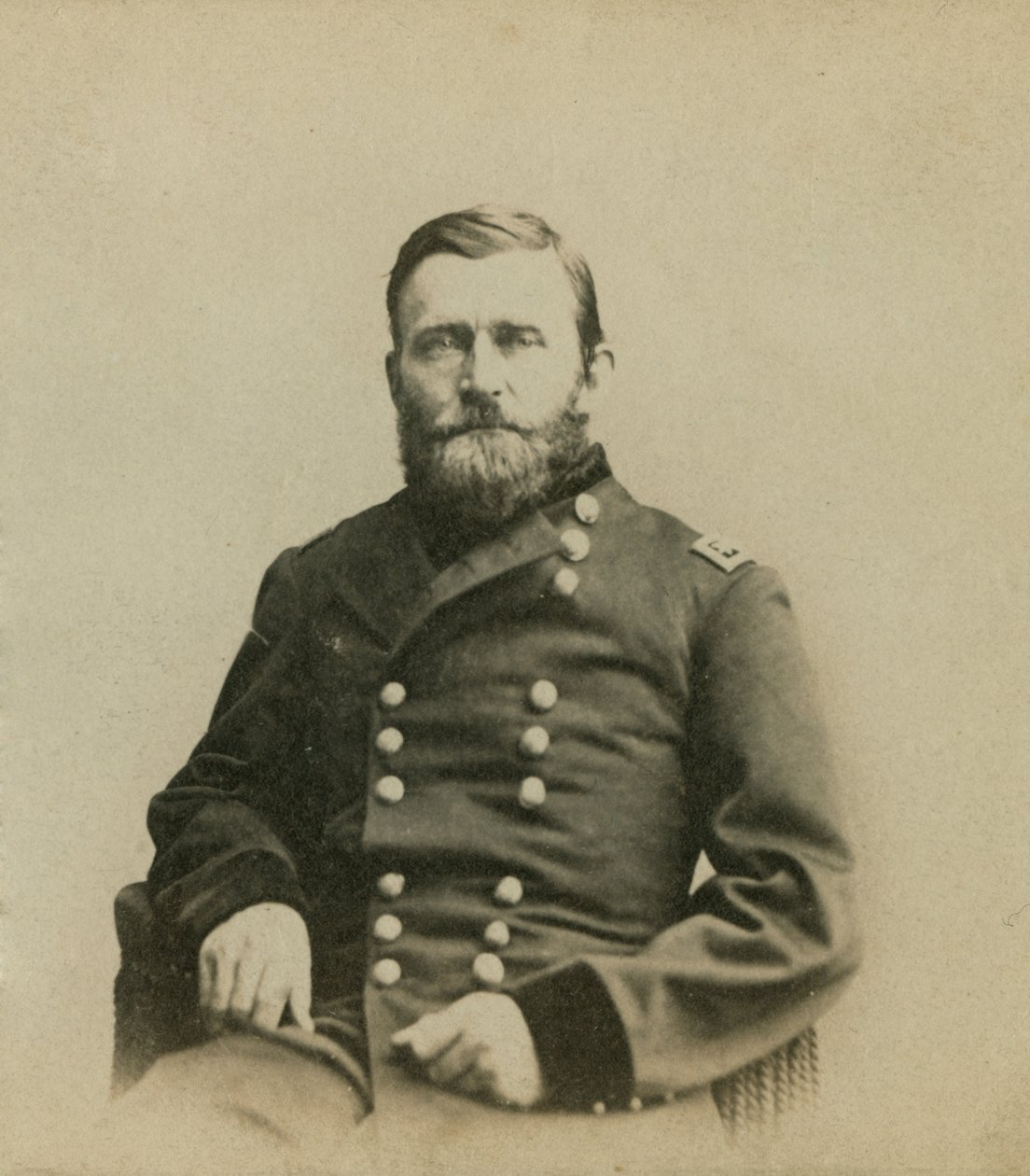 Korgeneral Ulysses S. Grant (1822-85) by American Photographer