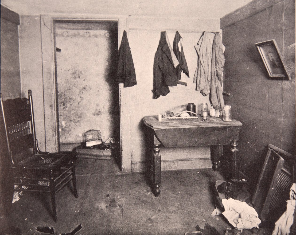 New York Kiralık konut, 1890'lar by American Photographer