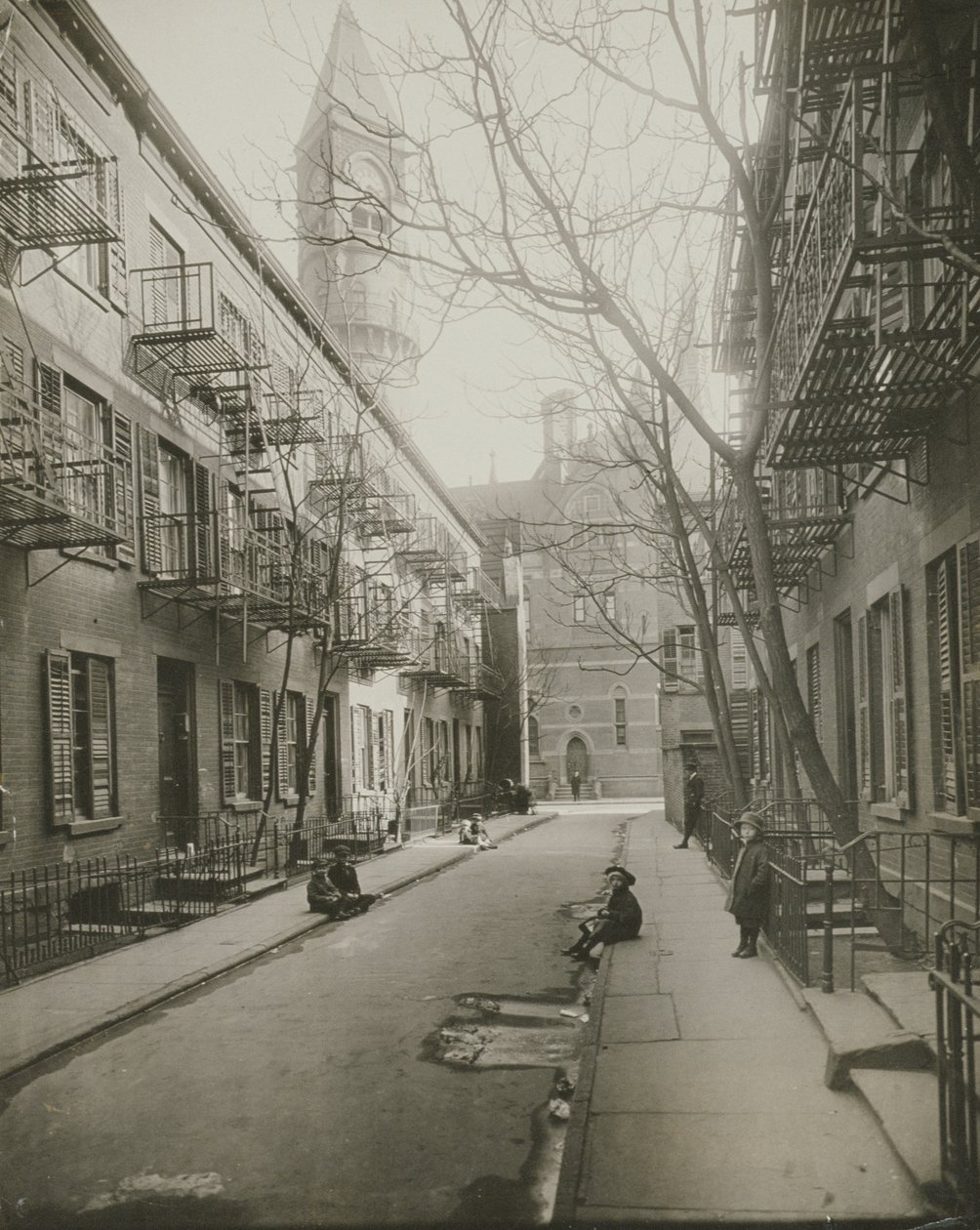 Patchen Place, Greenwich Köyü, New York, 1916-20 by American Photographer