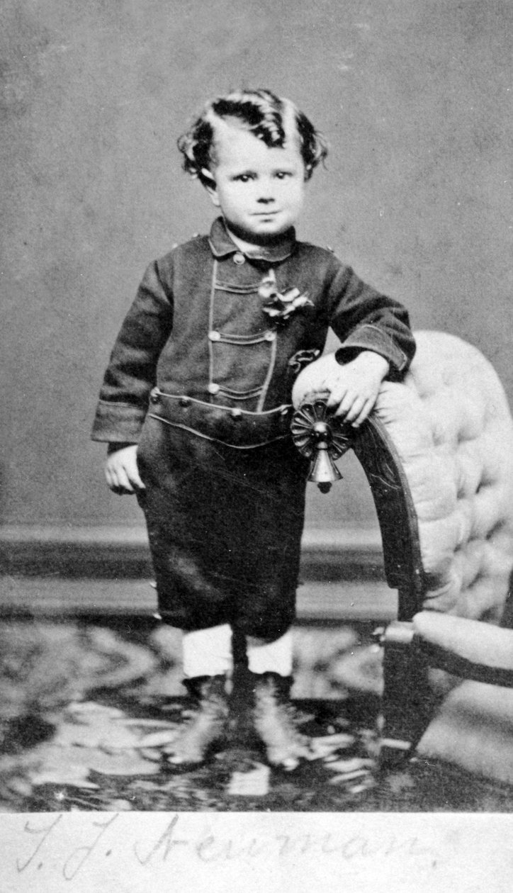 Genç Bir Çocuğun Portresi, 1860 dolayları by American Photographer