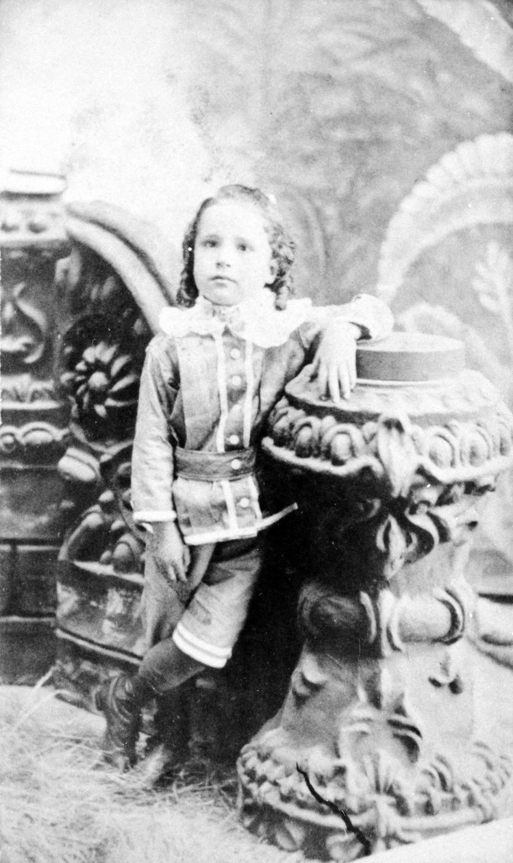 Genç Bir Kızın Portresi, 1860 dolayları by American Photographer