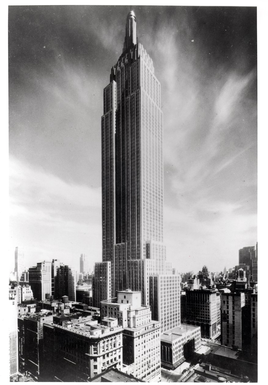 Empire State Binası, c. 1931 by American Photographer