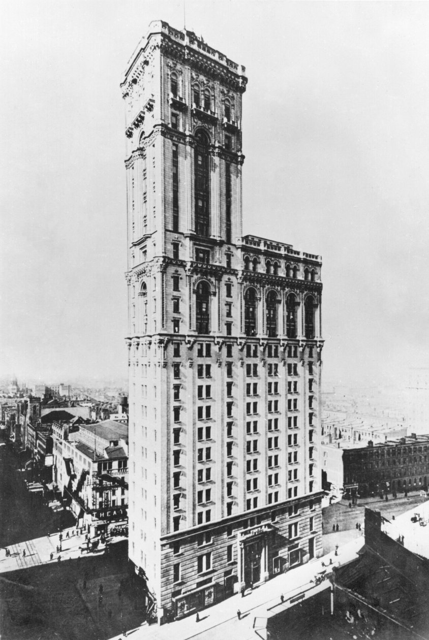 Times Binası, New York, 1900 dolayları by American Photographer