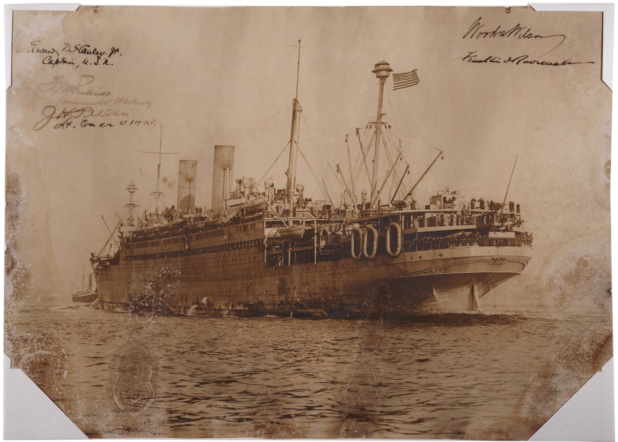 ABD George Washington, c.1918 (sepya fotoğrafı) by American Photographer