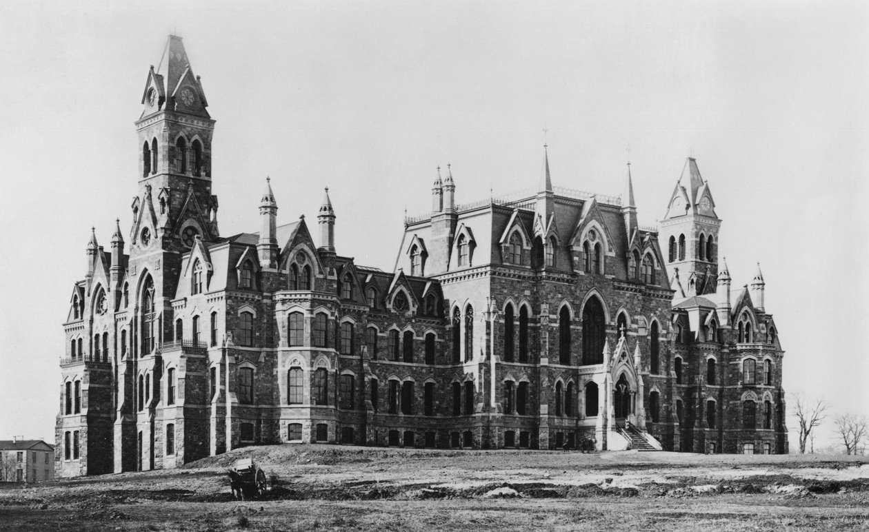 Pennsylvania Üniversitesi, Philadelphia, c.1900 by American Photographer