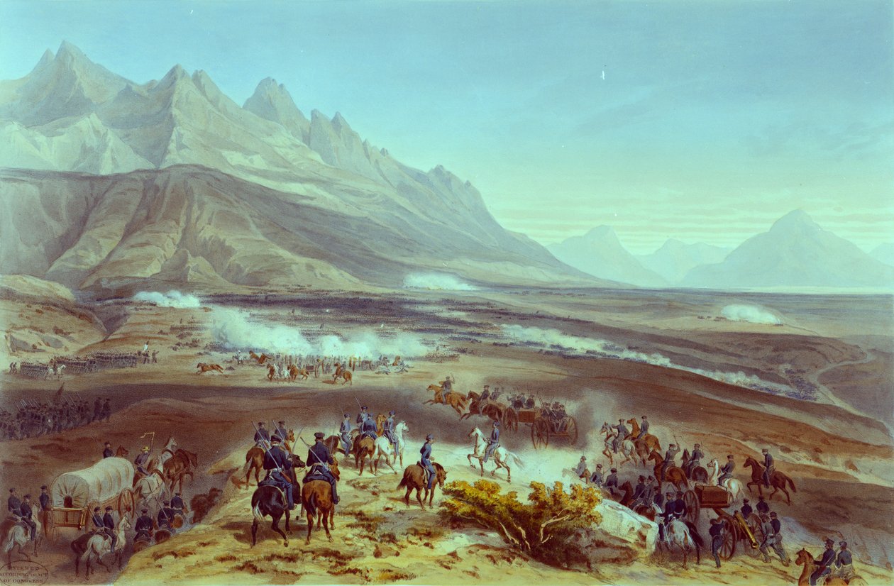 Buena Vista Muharebesi, 22-23 Şubat 1847 by American School