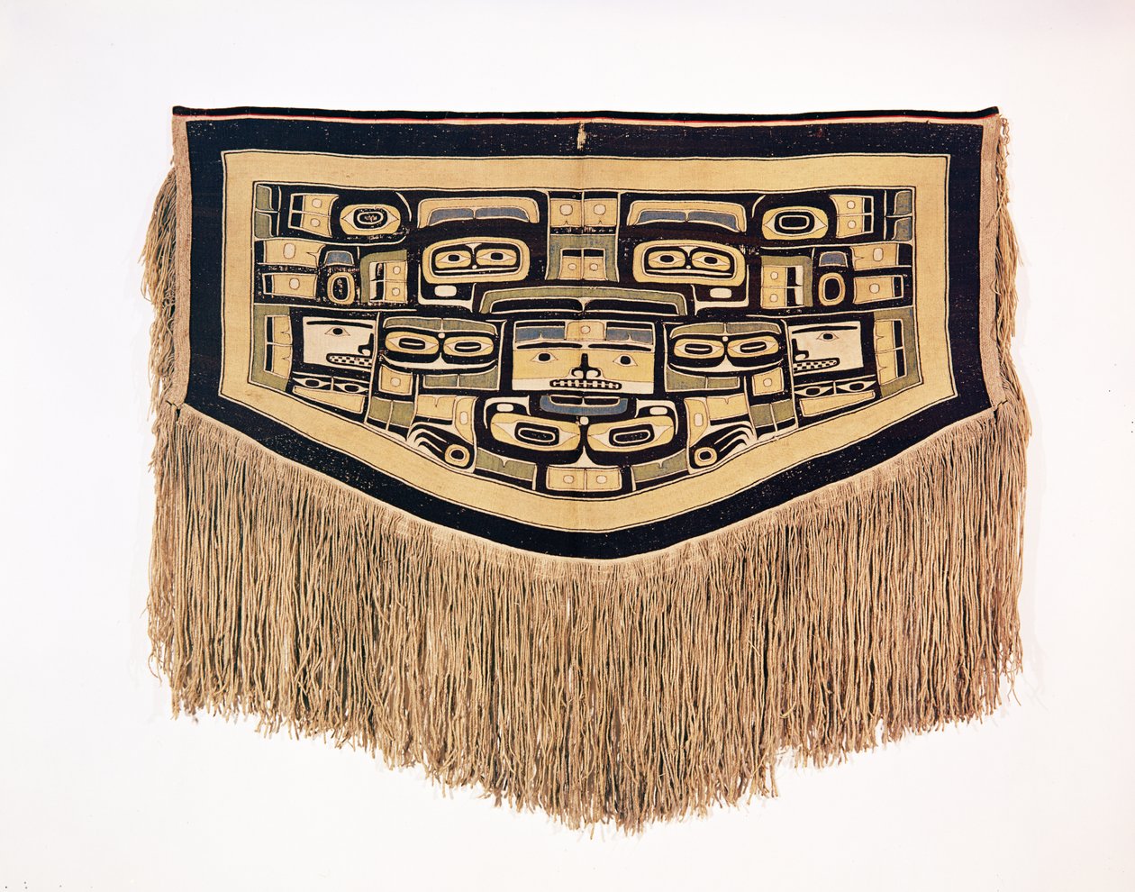 Battaniye, Chilkat Kabilesi (yün ve sedir kabuğu) by American School