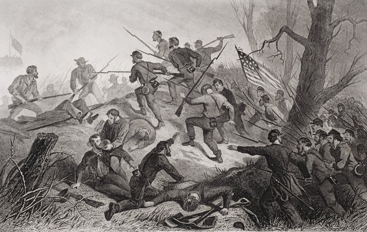 Fort Donelson, Tennessee, 1862 by American School