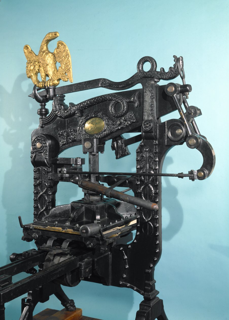 Columbia matbaası, Clymer ve Dixon tarafından yapılmıştır, 1837 (demir) (ayrıca bkz. 3200) by American School