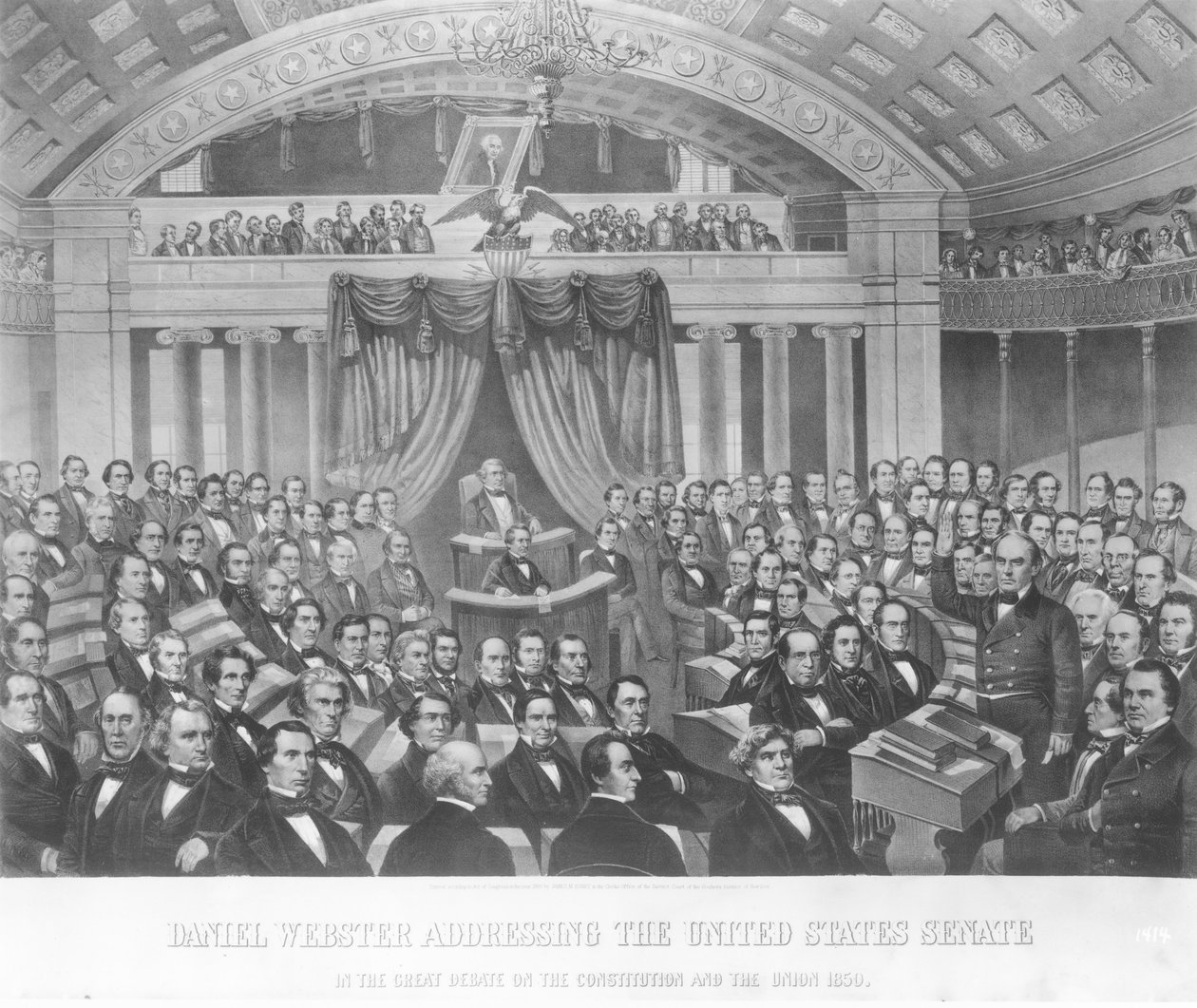Daniel Webster, 1850, 1860