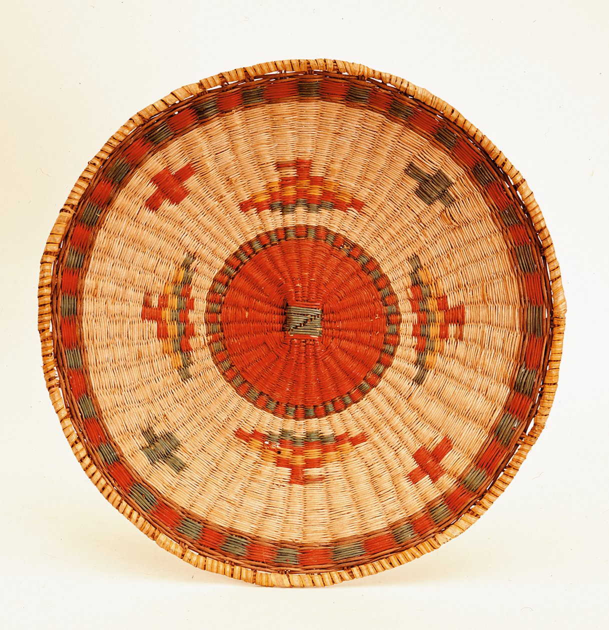 Eastern Woodlands servis sepeti (dokuma elyaf) by American School