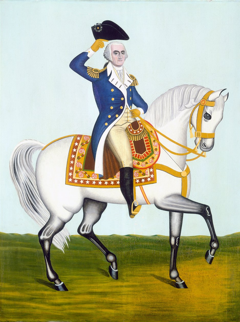 General Washington, Beyaz Şarj Cihazı Üzerinde, 1835 dolayları by American School