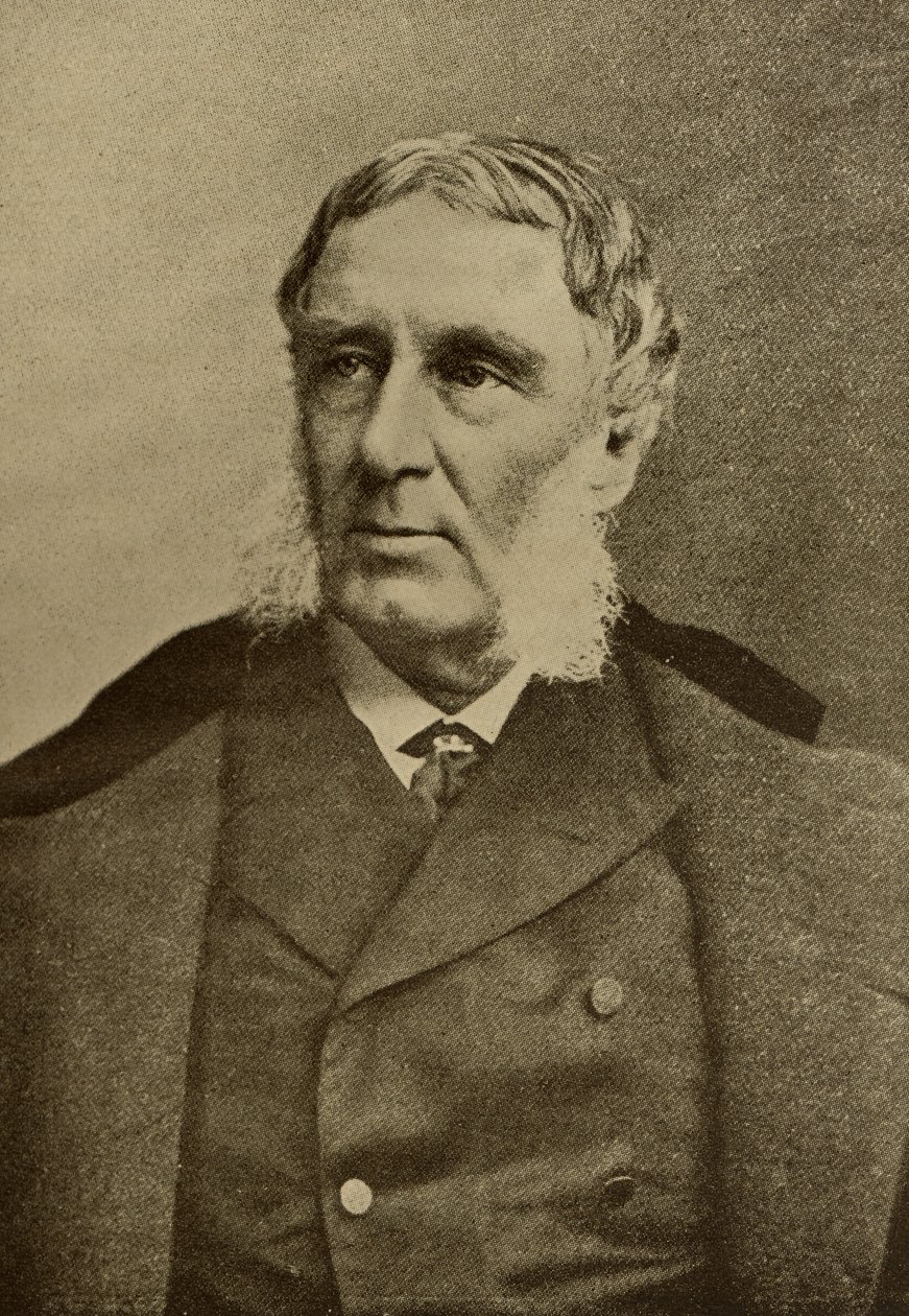 George William Curtis (1824-92) by American School