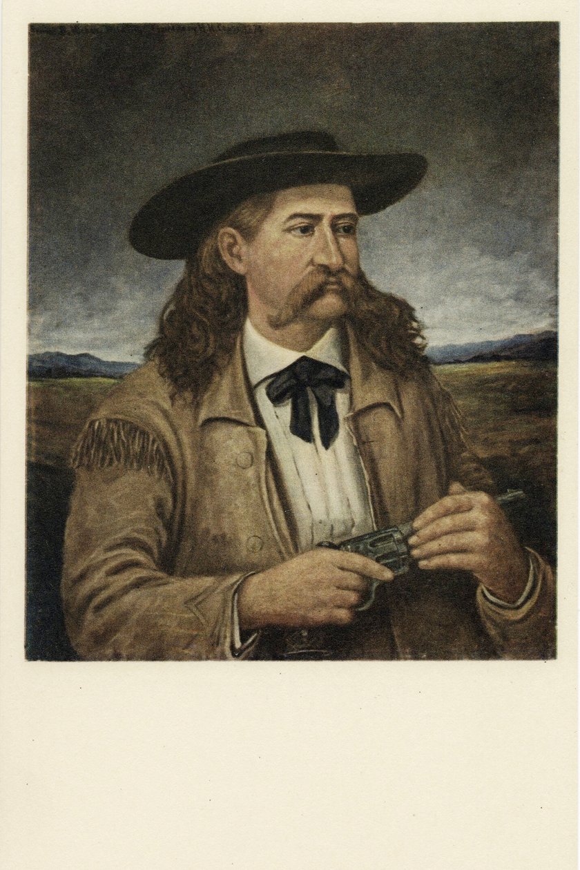 James Butler (Vahşi Bill) Hickok (1817 - 1876), by American School