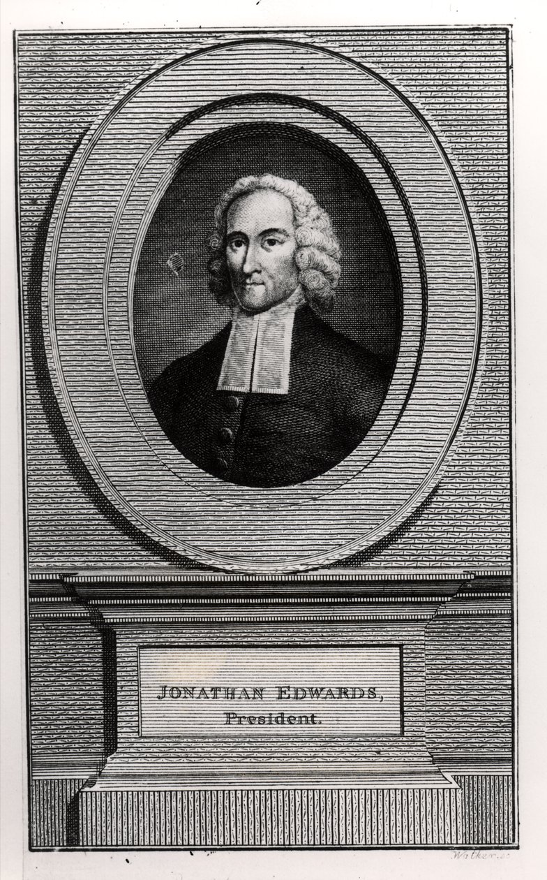 Jonathan Edwards (1703-58) by American School