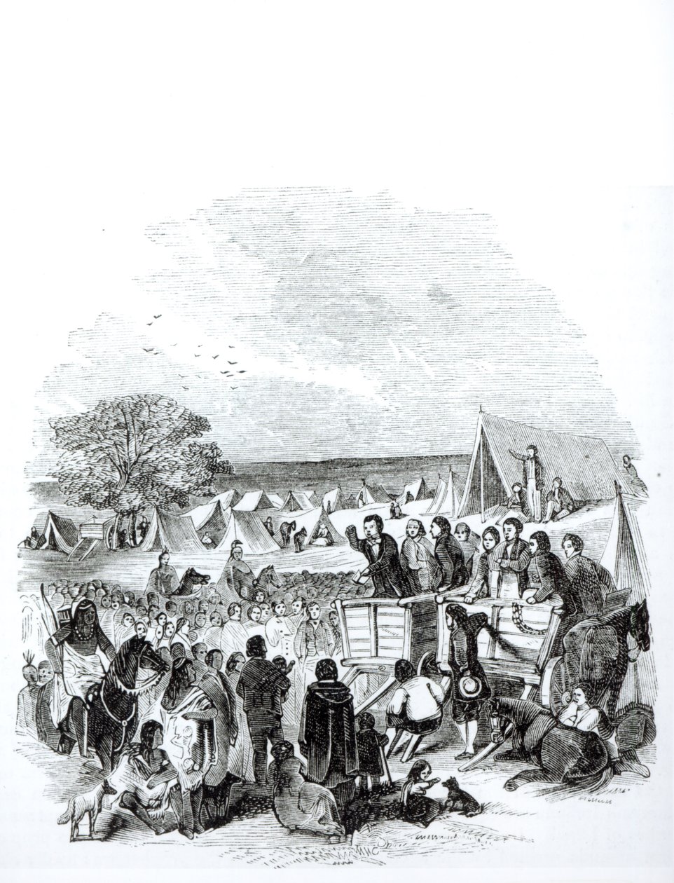 Vahşi Doğada Vaaz Eden Joseph Smith by American School