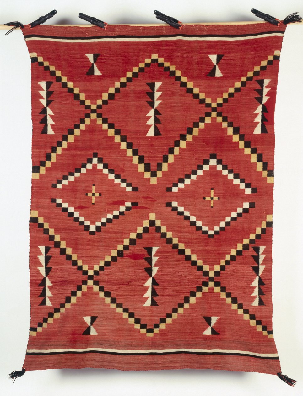 Erkek Geçişli Battaniye, c.1890 (yün) by American School