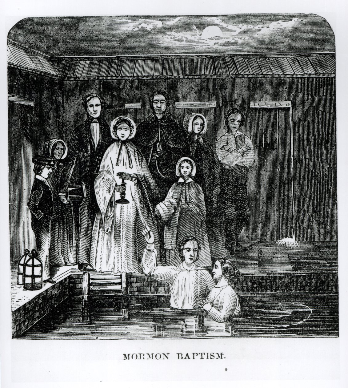 Mormon Vaftizi by American School