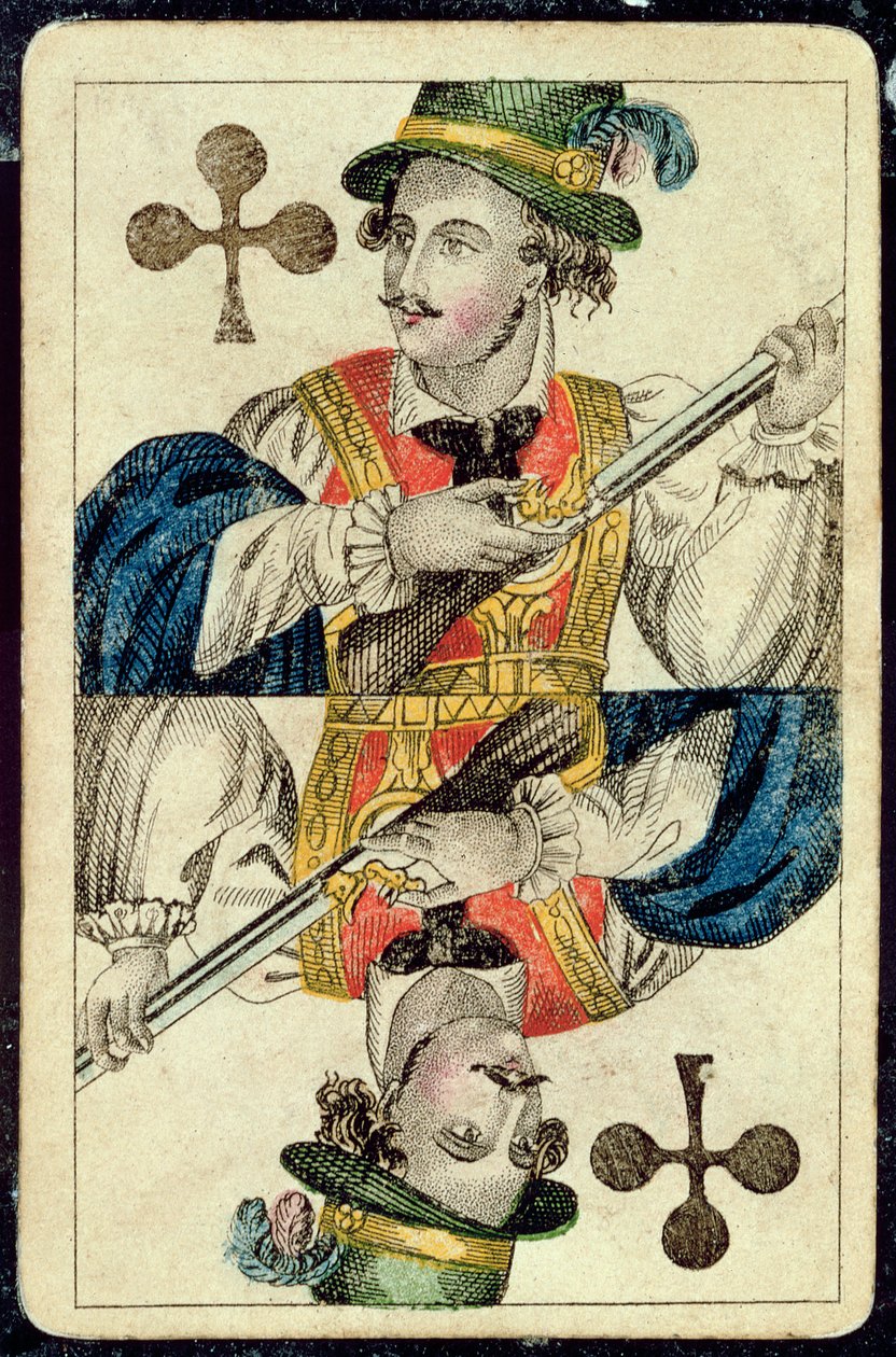 Oyun kağıdı: Jack of Clubs by American School