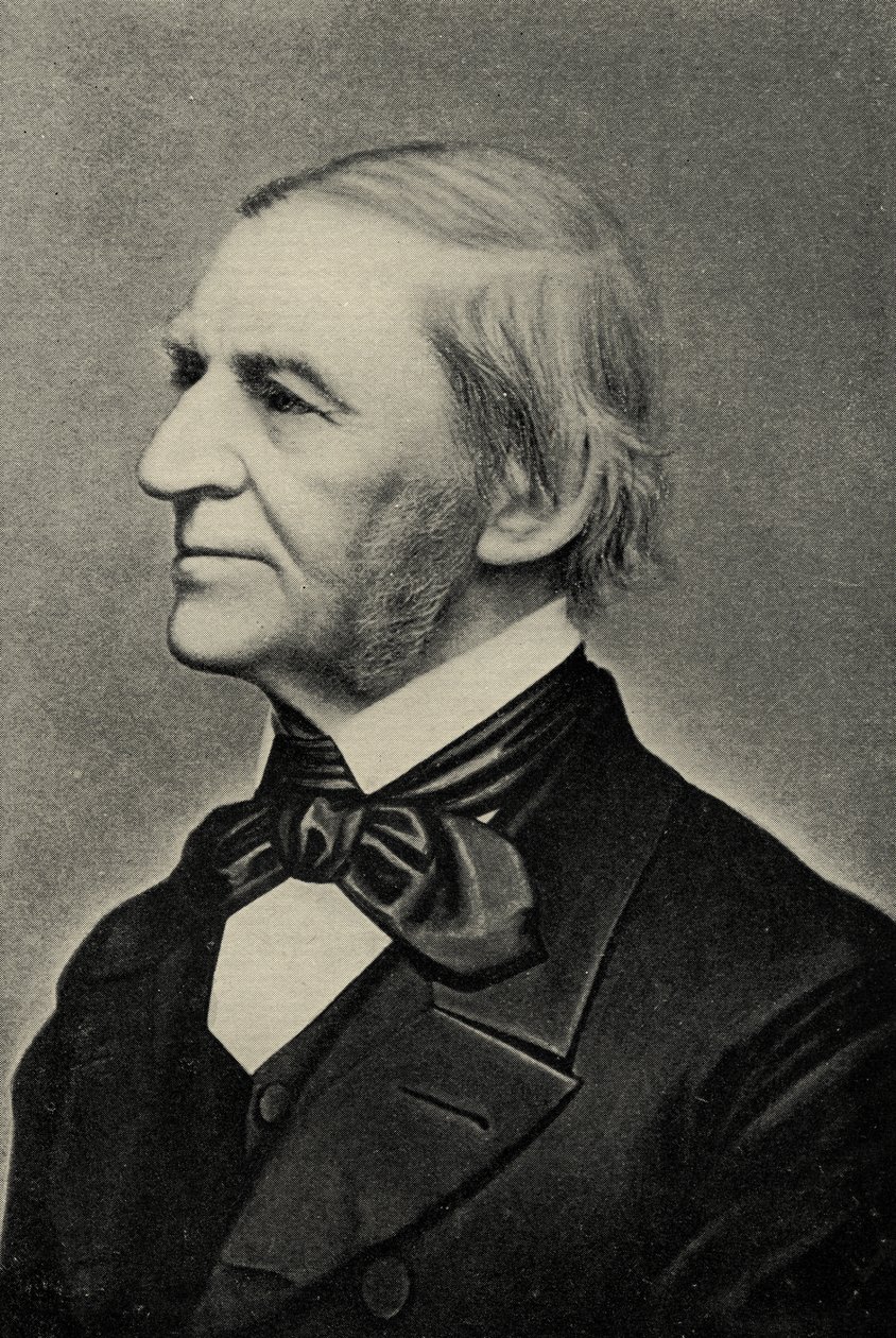 Ralph Waldo Emerson (1803-82) by American School