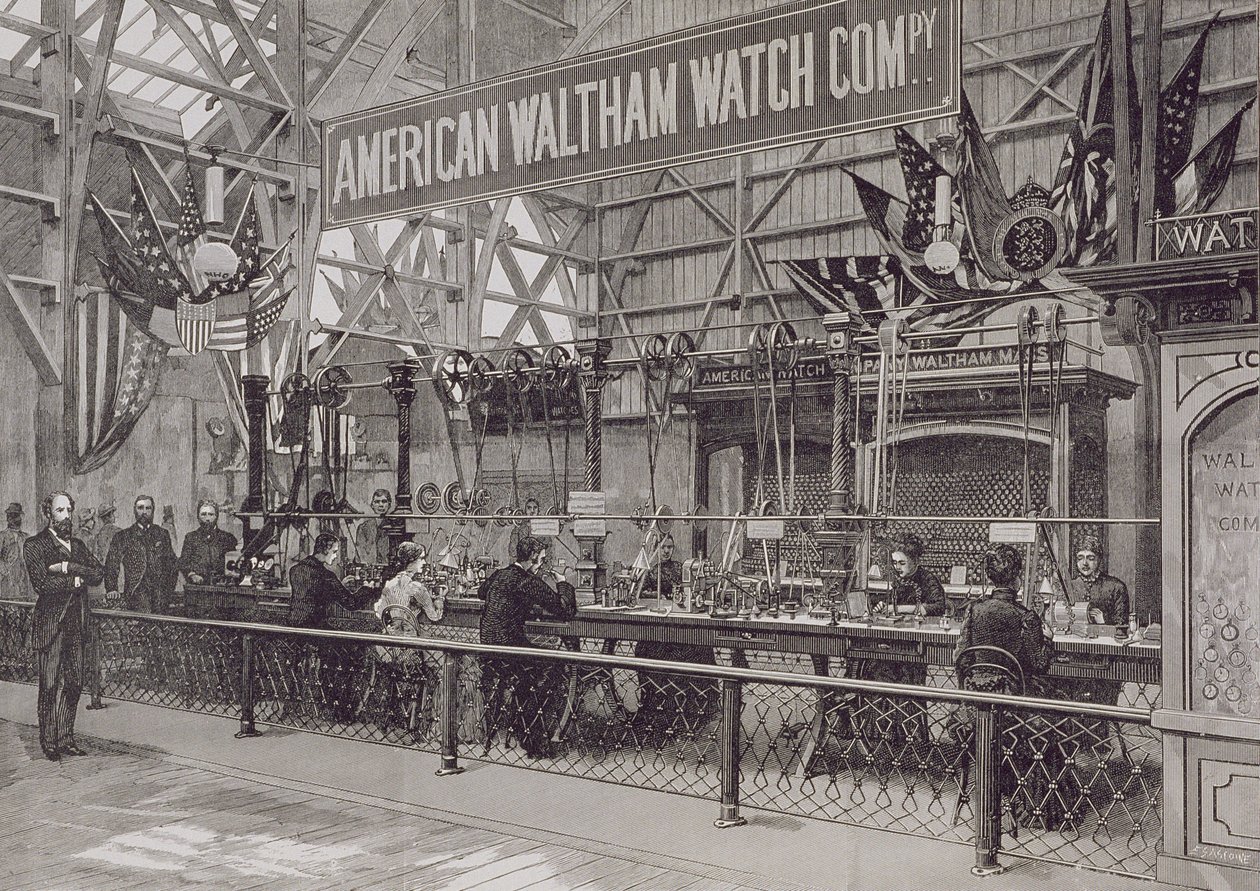 The American Waltham Watch Company, Massachusetts, 1885 (ayrıca bkz. 251194) by American School