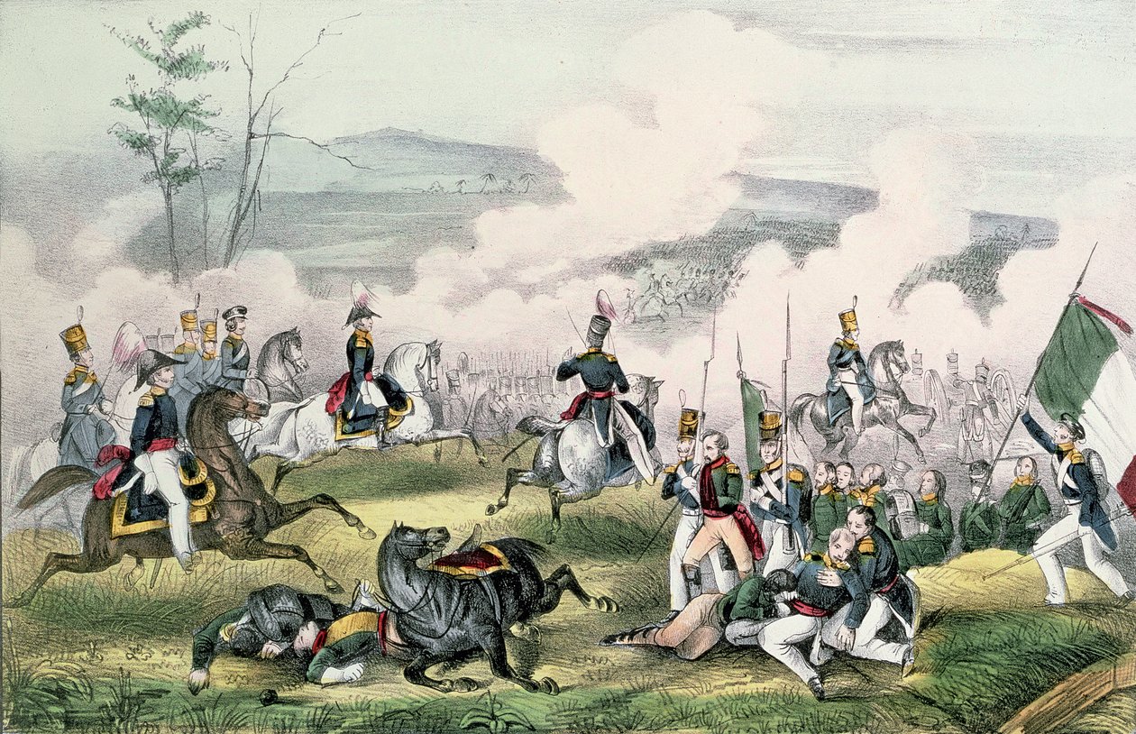 Palo Alto Savaşı, Kaliforniya, 8 Mayıs 1846 by American School