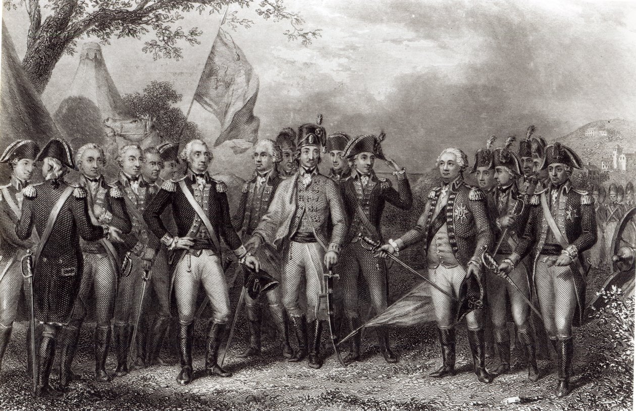 İngilizler Silahlarını General Washington