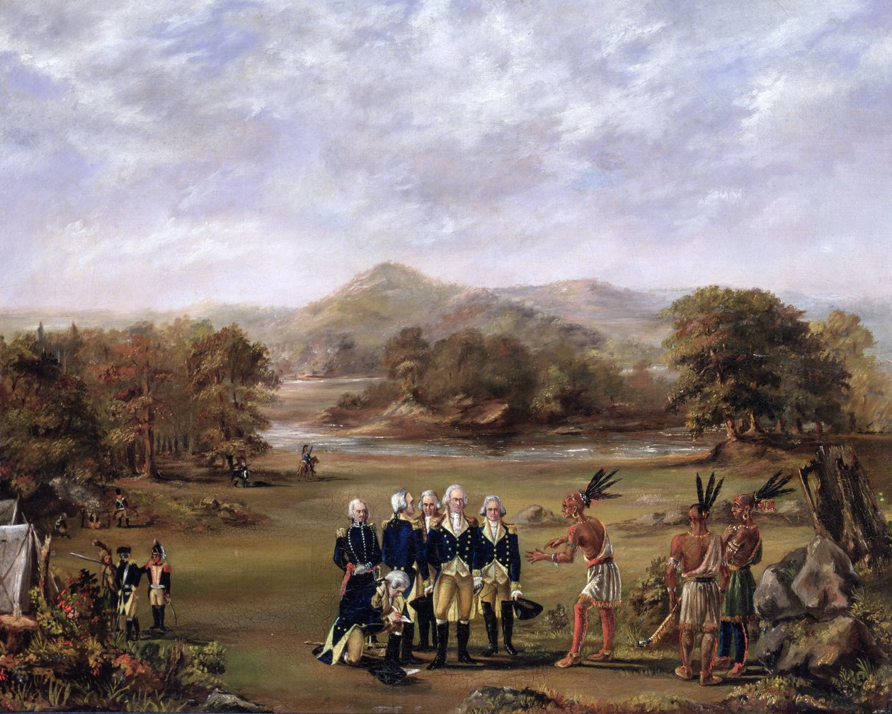 Greenville Antlaşması 3 Ağustos 1795 1805 by American School