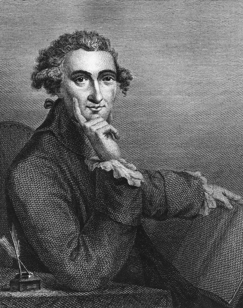 Thomas Paine, William Angus tarafından kazınmış, 1791 by American School