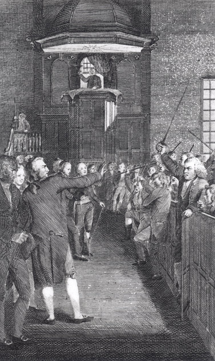 Town Meeting, c.1770, from M