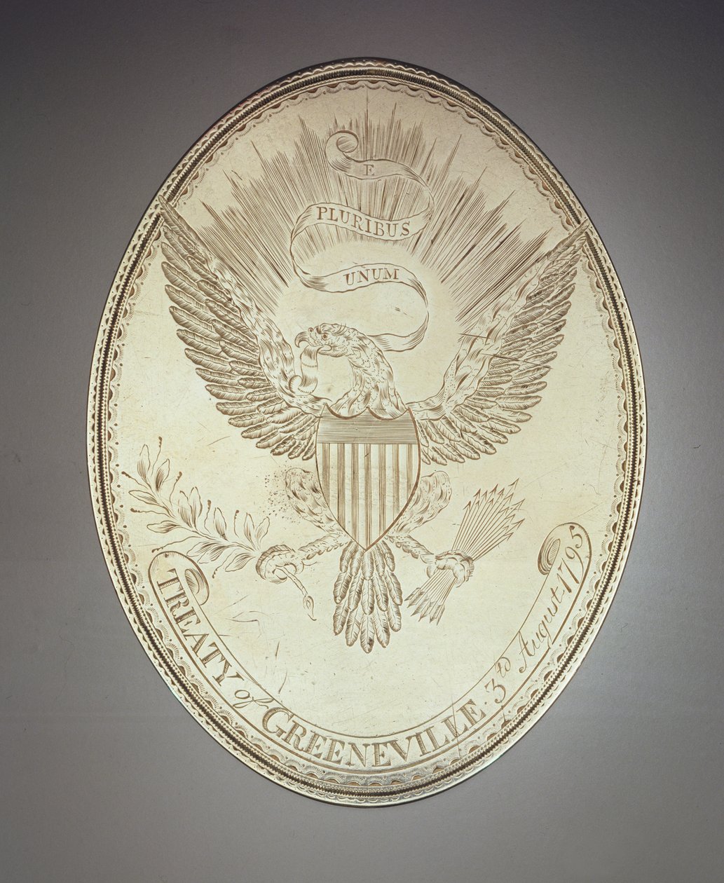 Greeneville Barış Madalyası Antlaşması, 1795 by American School